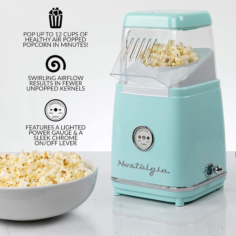 Image 725867_ALTMORE1.jpg, Product 725-867 / Price $49.99, Nostalgia Classic Retro 12-Cup Hot Air Popcorn Maker from Nostalgia on TSC.ca's Kitchen department