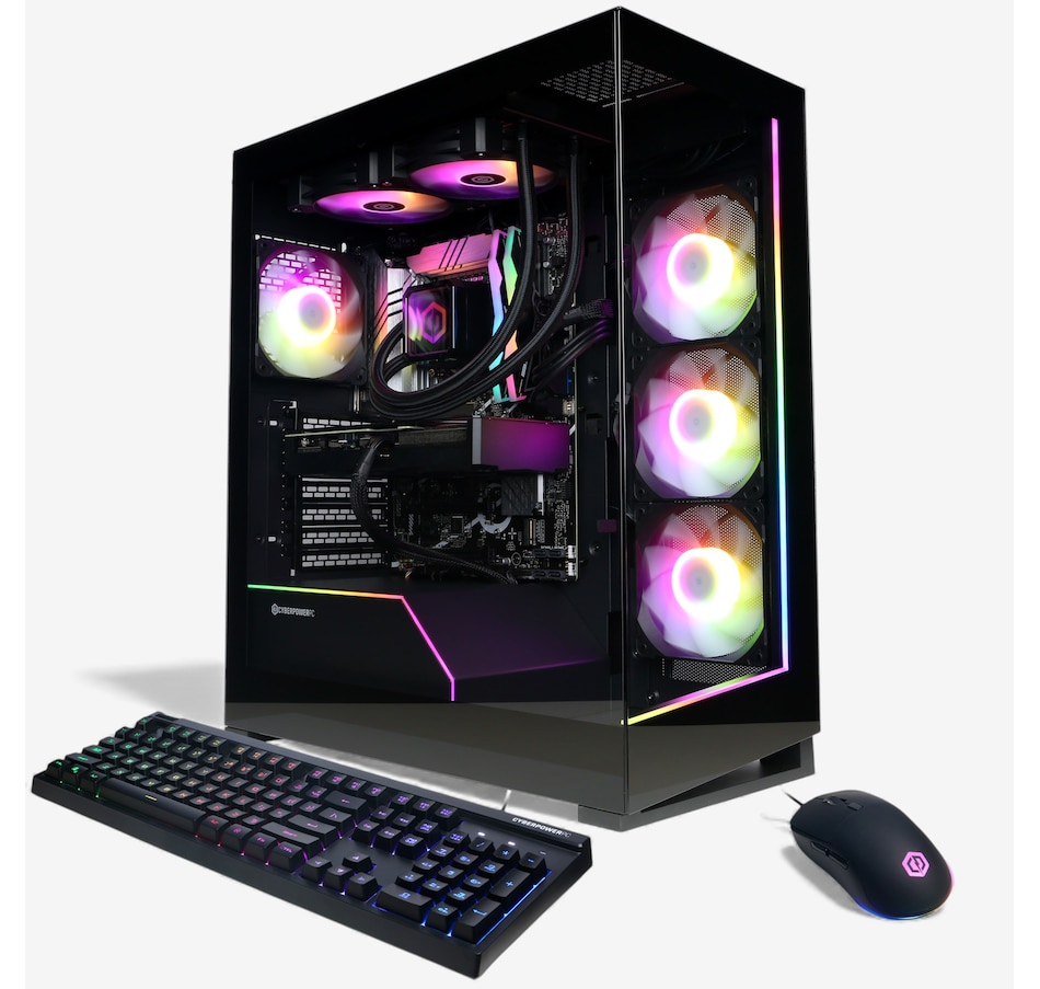 Image 725893.jpg, Product 725-893 / Price $2,869.99, CyberPowerPC SLC8960CPGV18 Gaming PC (i7, 32 GB, RTX 5070) from CyberpowerPC on TSC.ca's Electronics department