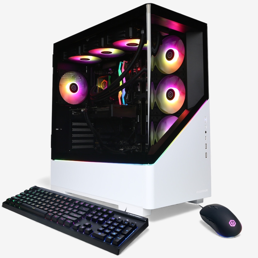 Image 725896.jpg, Product 725-896 / Price $3,599.99, CyberPowerPC SLC11140CPG Gaming PC (R7, 32 GB, 9070 XT) from CyberpowerPC on TSC.ca's Electronics department
