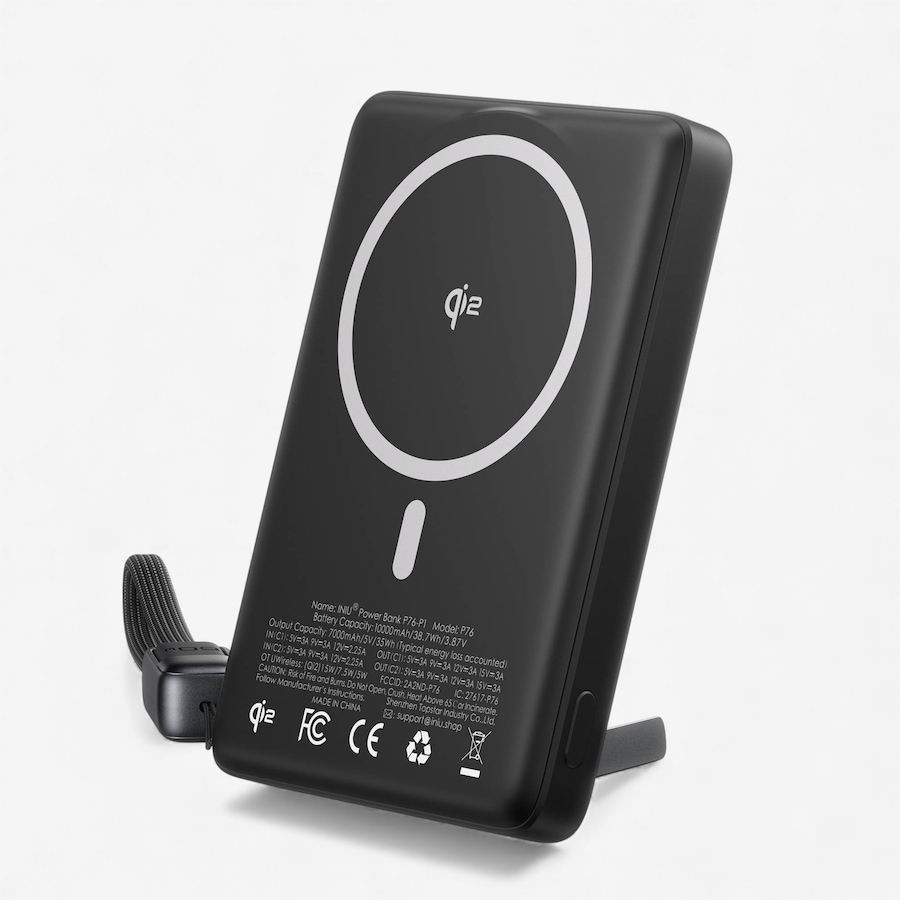Image 725900_ALTMORE5.jpg, Product 725-900 / Price $99.99, Iniu MagPro Slim 10,000-mAh Power Bank from INIU on TSC.ca's Electronics department