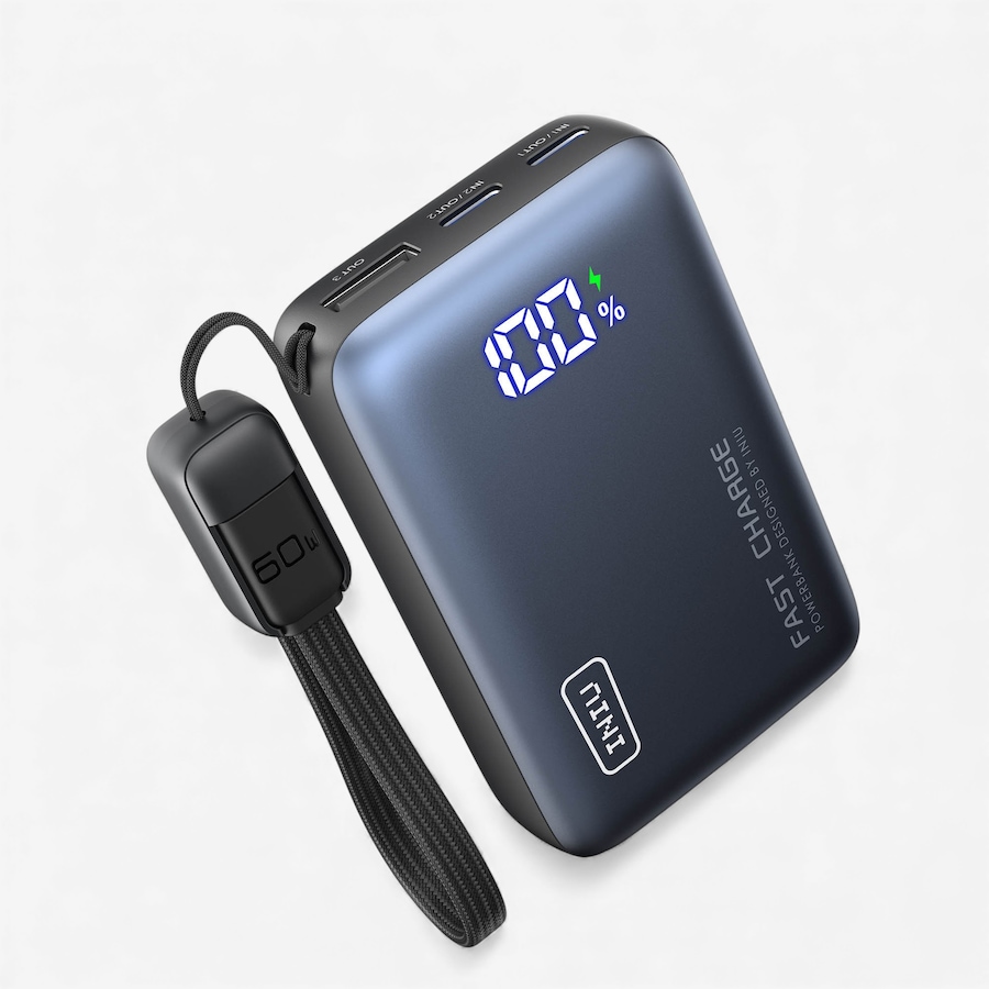 Image 725904.jpg, Product 725-904 / Price $69.99, Iniu Pocket Pro 10,000-mAh Power Bank, 45W from INIU on TSC.ca's Electronics department