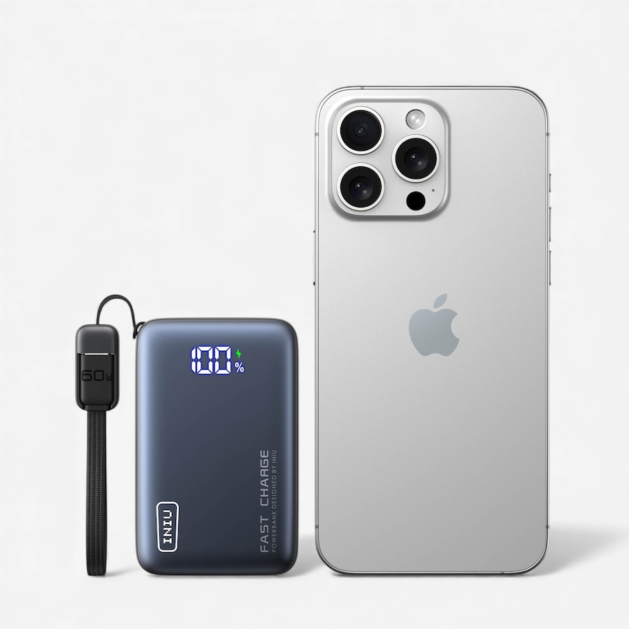 Image 725904_ALTMORE4.jpg, Product 725-904 / Price $69.99, Iniu Pocket Pro 10,000-mAh Power Bank, 45W from INIU on TSC.ca's Electronics department