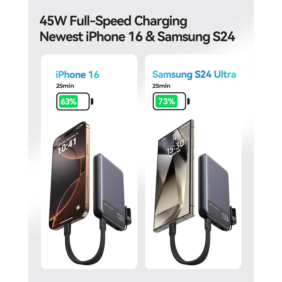 Image 725905_ALTMORE3.jpg, Product 725-905 / Price $69.99, Iniu Pocket Pro Slim 10,000-mAh Power Bank, 45W  from INIU on TSC.ca's Electronics department