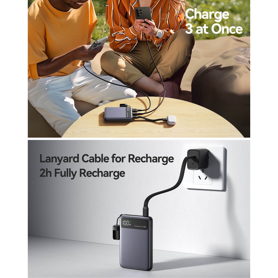 Image 725905_ALTMORE6.jpg, Product 725-905 / Price $69.99, Iniu Pocket Pro Slim 10,000-mAh Power Bank, 45W  from INIU on TSC.ca's Electronics department