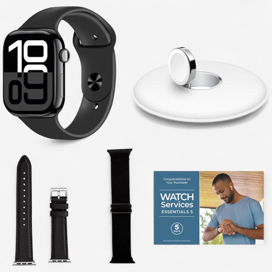 Image 725910_JTBK.jpg, Product 725-910 / Price $799.99 - $859.99, Apple Watch Series 10 Sport Band Bundle from Apple on TSC.ca's Electronics department