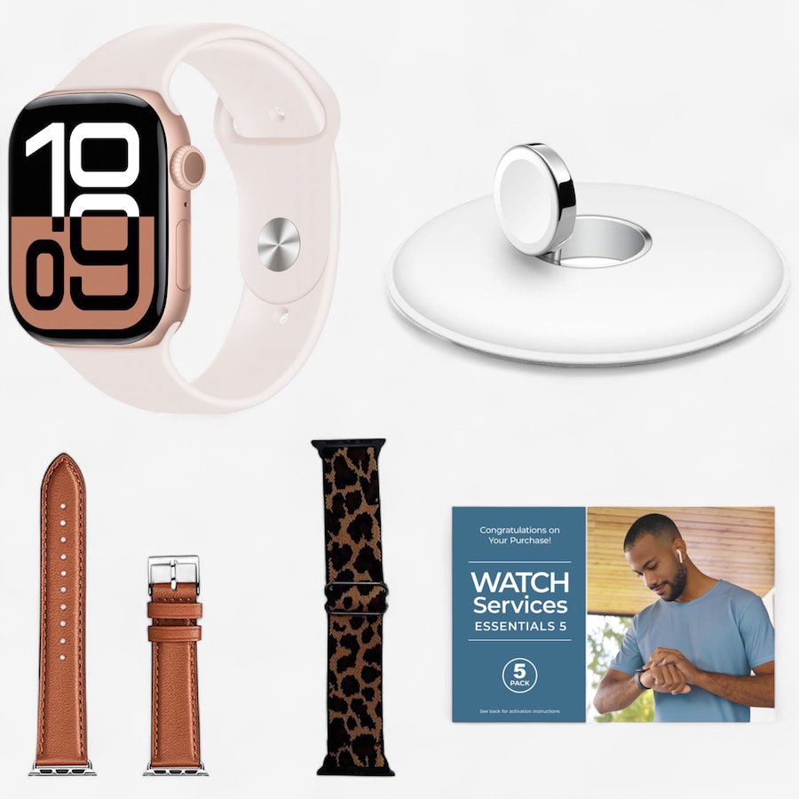 Image 725910_RGL.jpg, Product 725-910 / Price $799.99 - $859.99, Apple Watch Series 10 Sport Band Bundle from Apple on TSC.ca's Electronics department