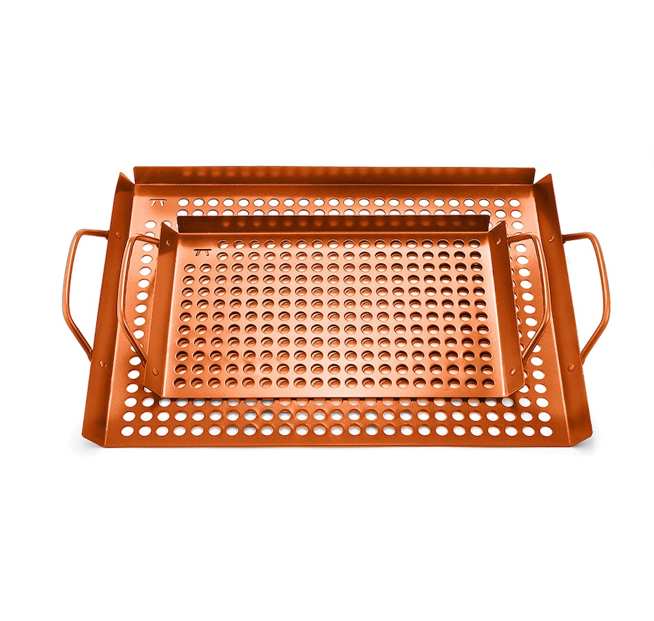 Image 725956.jpg, Product 725-956 / Price $72.49, Outset Grillware Non-Stick Copper Grill Grid (Set of 2) from Outset Grillware on TSC.ca's Kitchen department