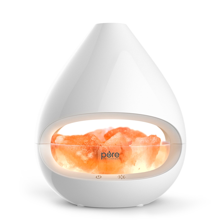 Image 726003.jpg, Product 726-003 / Price $99.99, Pure Enrichment Pureglow Himalayan Salt Rock Lamp and Ultrasonic Oil Diffuser from Pure Enrichment on TSC.ca's Home & Garden department
