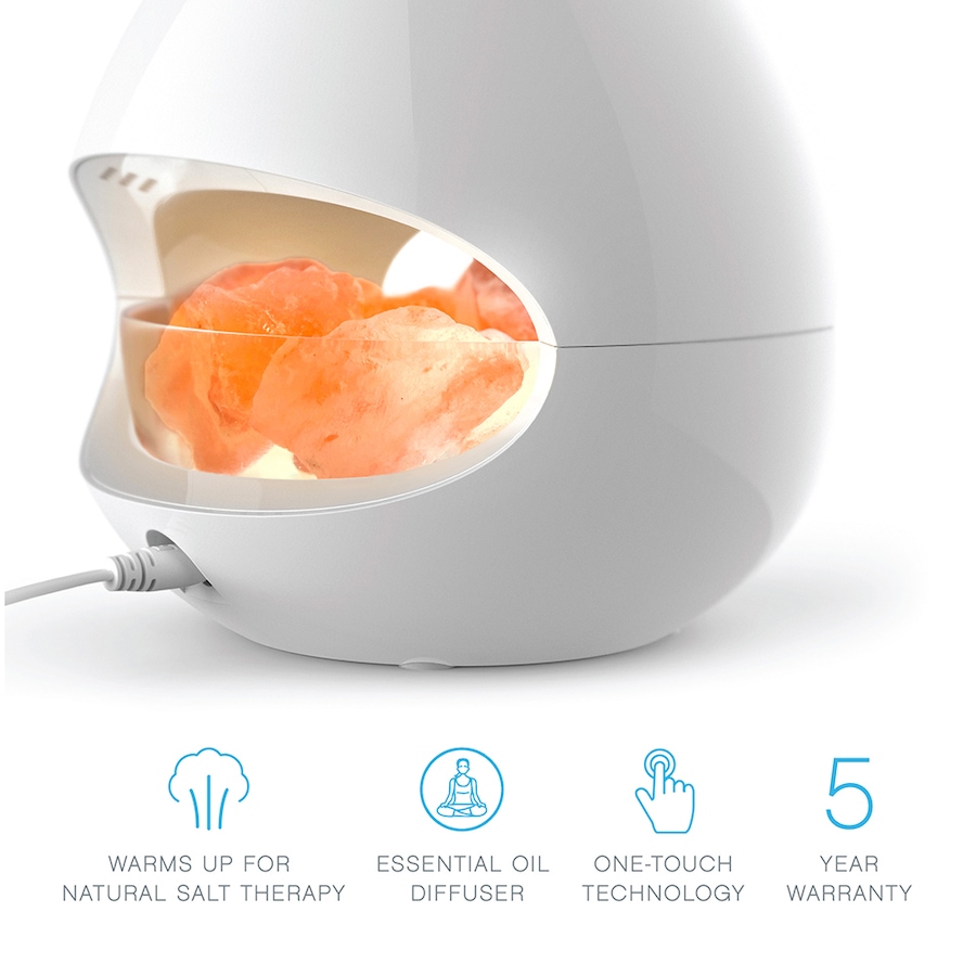 Image 726003_ALTMORE1.jpg, Product 726-003 / Price $99.99, Pure Enrichment Pureglow Himalayan Salt Rock Lamp and Ultrasonic Oil Diffuser from Pure Enrichment on TSC.ca's Home & Garden department