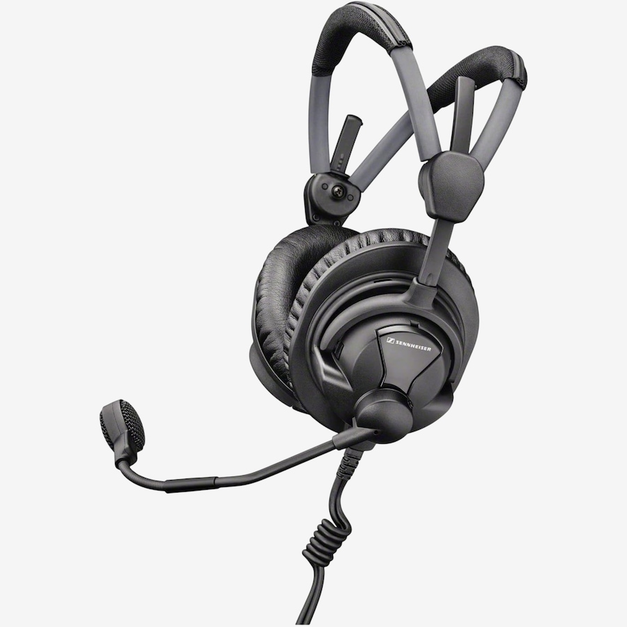 Image 726015.jpg, Product 726-015 / Price $739.00, Sennheiser Professional HMD 27 Dual-Ear Around-Ear Broadcast Headset from Sennheiser on TSC.ca's Electronics department