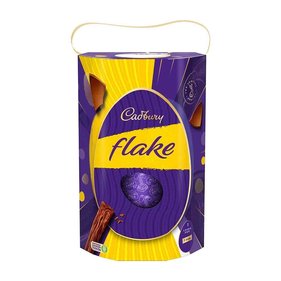 Image 726054.jpg, Product 726-054 / Price $36.99, Cadbury UK Flake Special Gesture Large Easter Egg (232 g) from Cadbury on TSC.ca's Kitchen department
