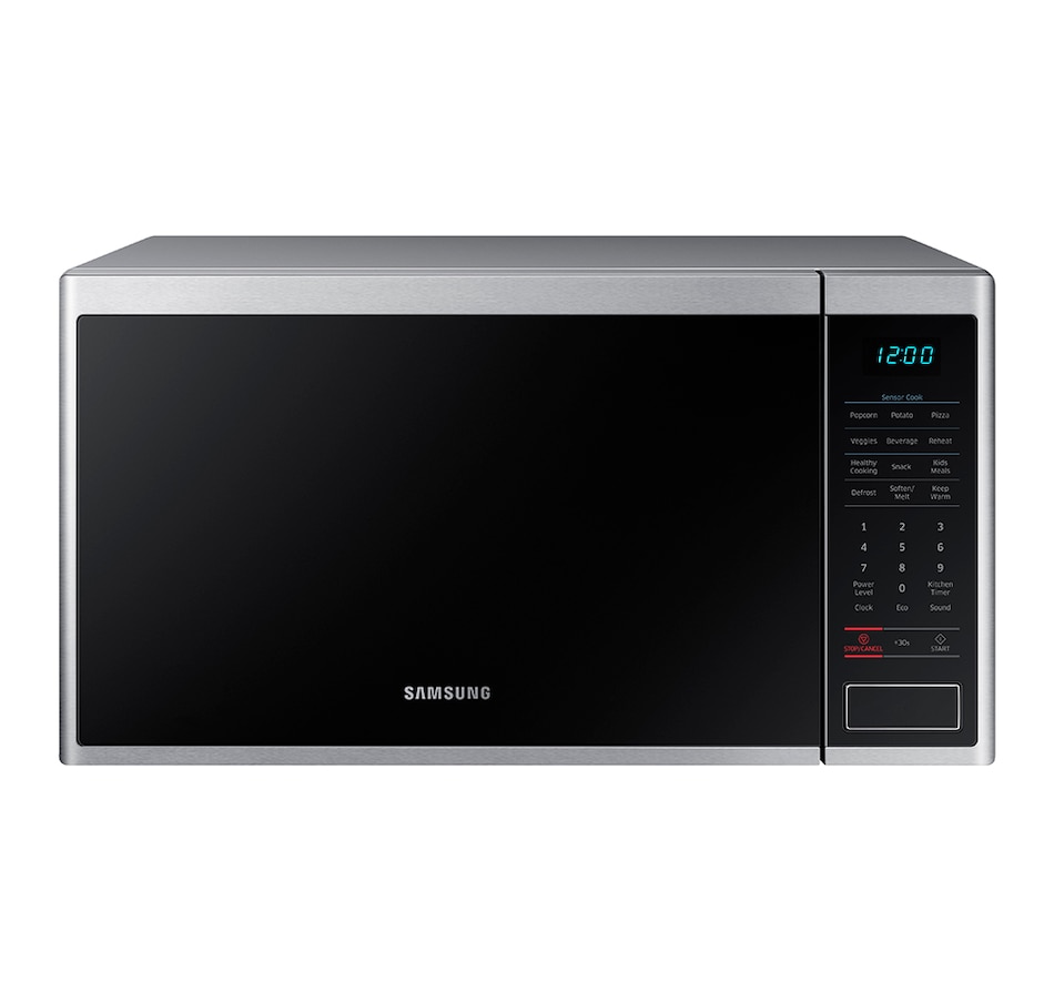 Image 726066.jpg, Product 726-066 / Price $259.99, Samsung Solo Countertop Microwave with Sensor Cooking (MS14K6000AS) from Samsung on TSC.ca's Kitchen department