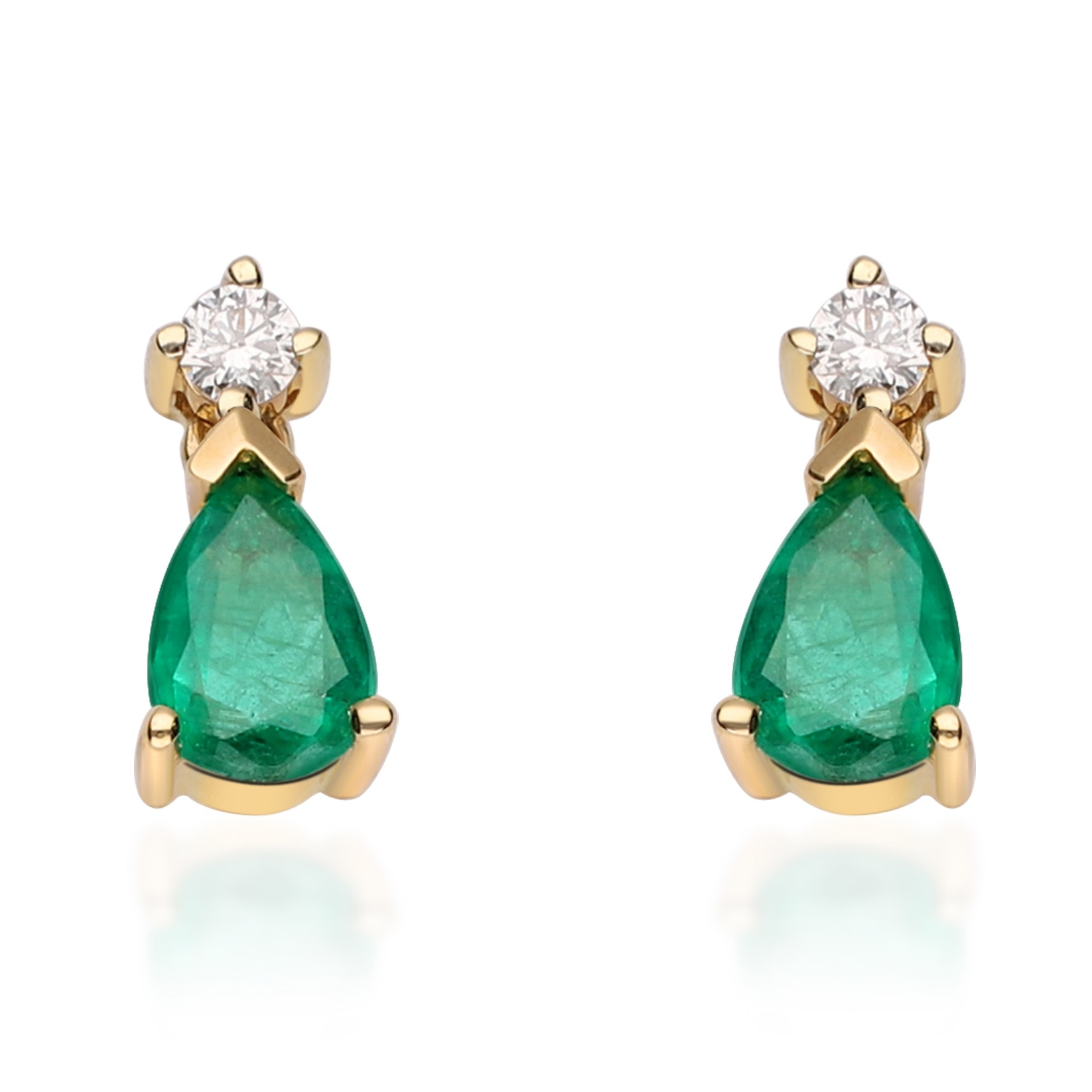 Drop clearance earrings emerald