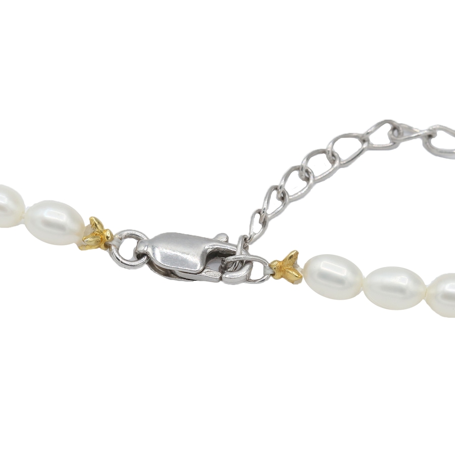 Image 726236_ALTMORE1.jpg, Product 726-236 / Price $199.99, Gems En Vogue Palladium Silver Peach Moonstone And Mother Of Pearl Necklace from Gems En Vogue on TSC.ca's Jewellery department