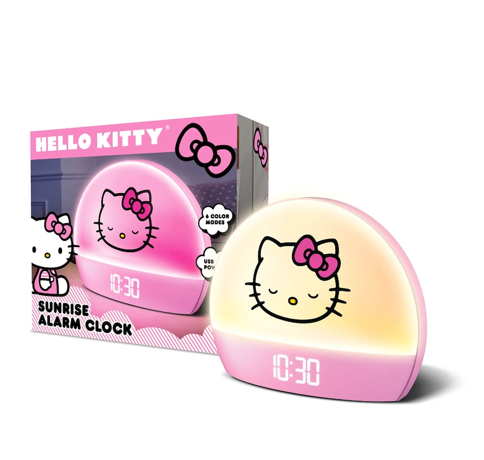 Image 726412_ALTMORE3.jpg, Product 726-412 / Price $29.99, Hello Kitty Sunrise Alarm Clock from Hello Kitty on TSC.ca's Home & Garden department