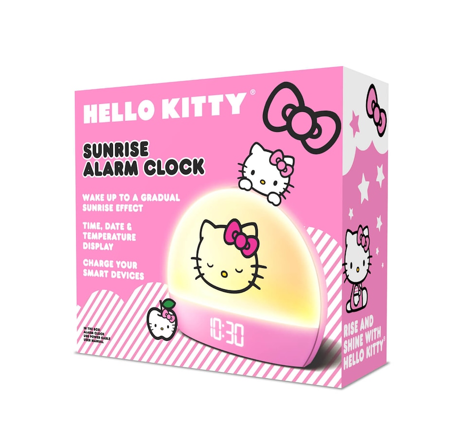 Image 726412_ALTMORE4.jpg, Product 726-412 / Price $29.99, Hello Kitty Sunrise Alarm Clock from Hello Kitty on TSC.ca's Home & Garden department