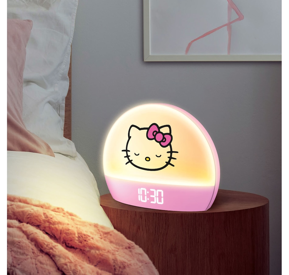 Image 726412_ALTMORE5.jpg, Product 726-412 / Price $29.99, Hello Kitty Sunrise Alarm Clock from Hello Kitty on TSC.ca's Home & Garden department