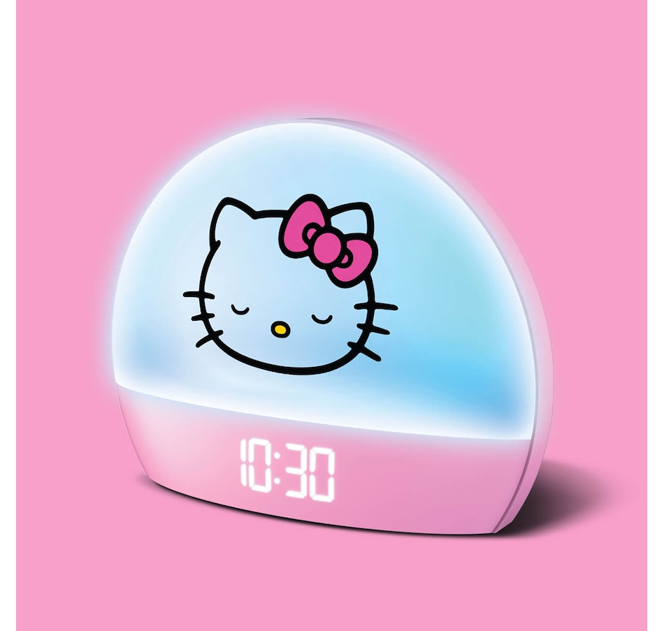 Image 726412_ALTMORE6.jpg, Product 726-412 / Price $29.99, Hello Kitty Sunrise Alarm Clock from Hello Kitty on TSC.ca's Home & Garden department