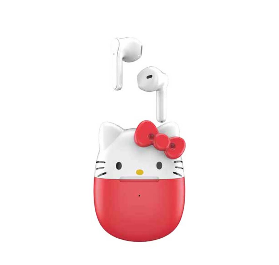Image 726422.jpg, Product 726-422 / Price $34.99, Hello Kitty True Wireless Earbuds with Charging Case (red) from Hello Kitty on TSC.ca's Electronics department