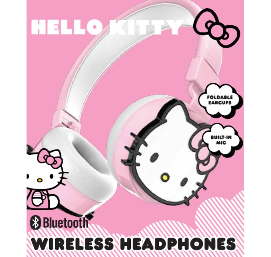 Image 726425_ALTMORE1.jpg, Product 726-425 / Price $24.99, Hello Kitty Wireless Headphones from Hello Kitty on TSC.ca's Electronics department