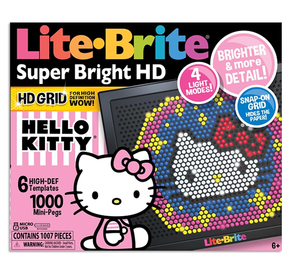 Image 726429.jpg, Product 726-429 / Price $54.99, Lite Brite - Hello Kitty from Lite Brite on TSC.ca's Toys & Hobbies department