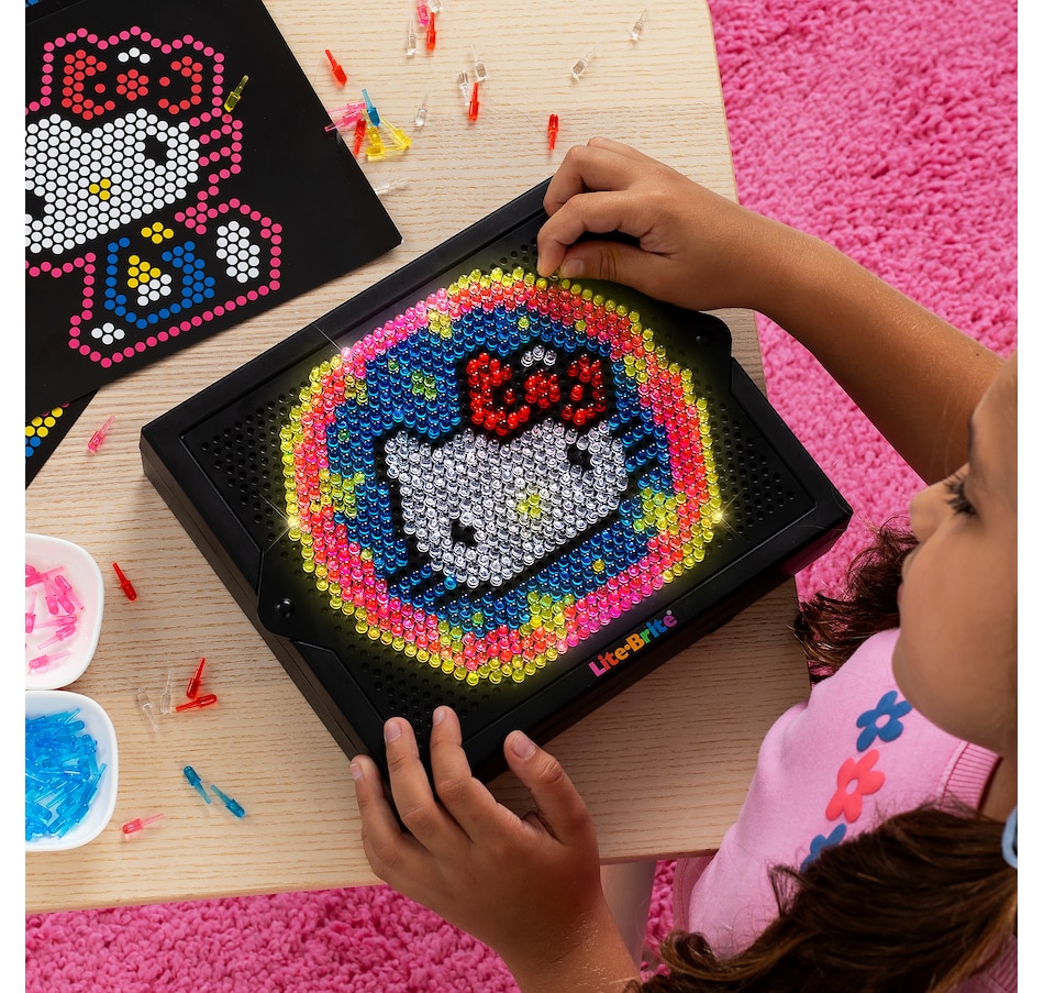 Image 726429_ALTMORE2.jpg, Product 726-429 / Price $54.99, Lite Brite - Hello Kitty from Lite Brite on TSC.ca's Toys & Hobbies department