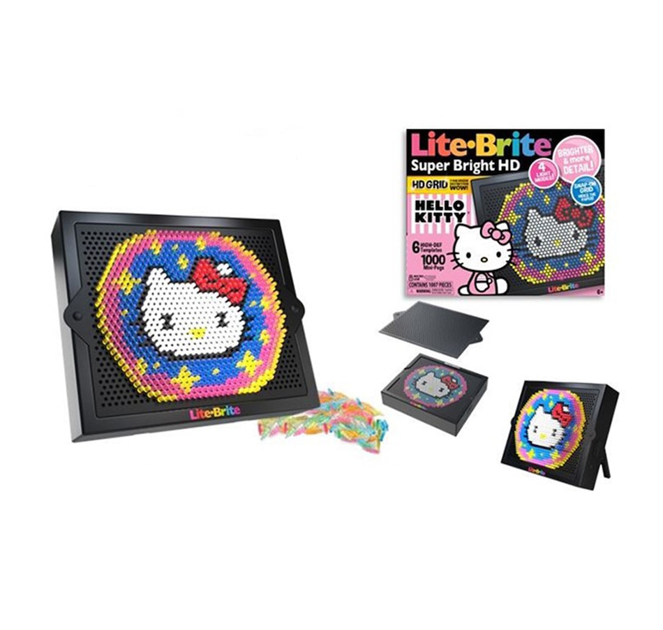 Image 726429_ALTMORE4.jpg, Product 726-429 / Price $54.99, Lite Brite - Hello Kitty from Lite Brite on TSC.ca's Toys & Hobbies department