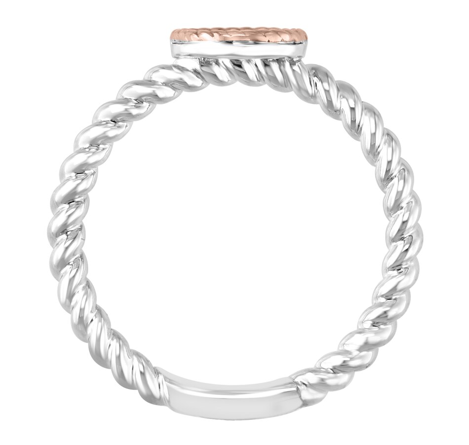 Image 726495_ALTMORE2.jpg, Product 726-495 / Price $349.99, EFFY Sterling Silver and 14K Yellow Gold Diamond and Sapphire Ring from Effy Jewellery on TSC.ca's Jewellery department