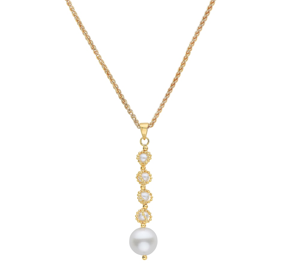 Image 726525.jpg, Product 726-525 / Price $299.99, EFFY Sterling Silver Freshwater Pearl Drop Pendant and Chain from Effy Jewellery on TSC.ca's Jewellery department