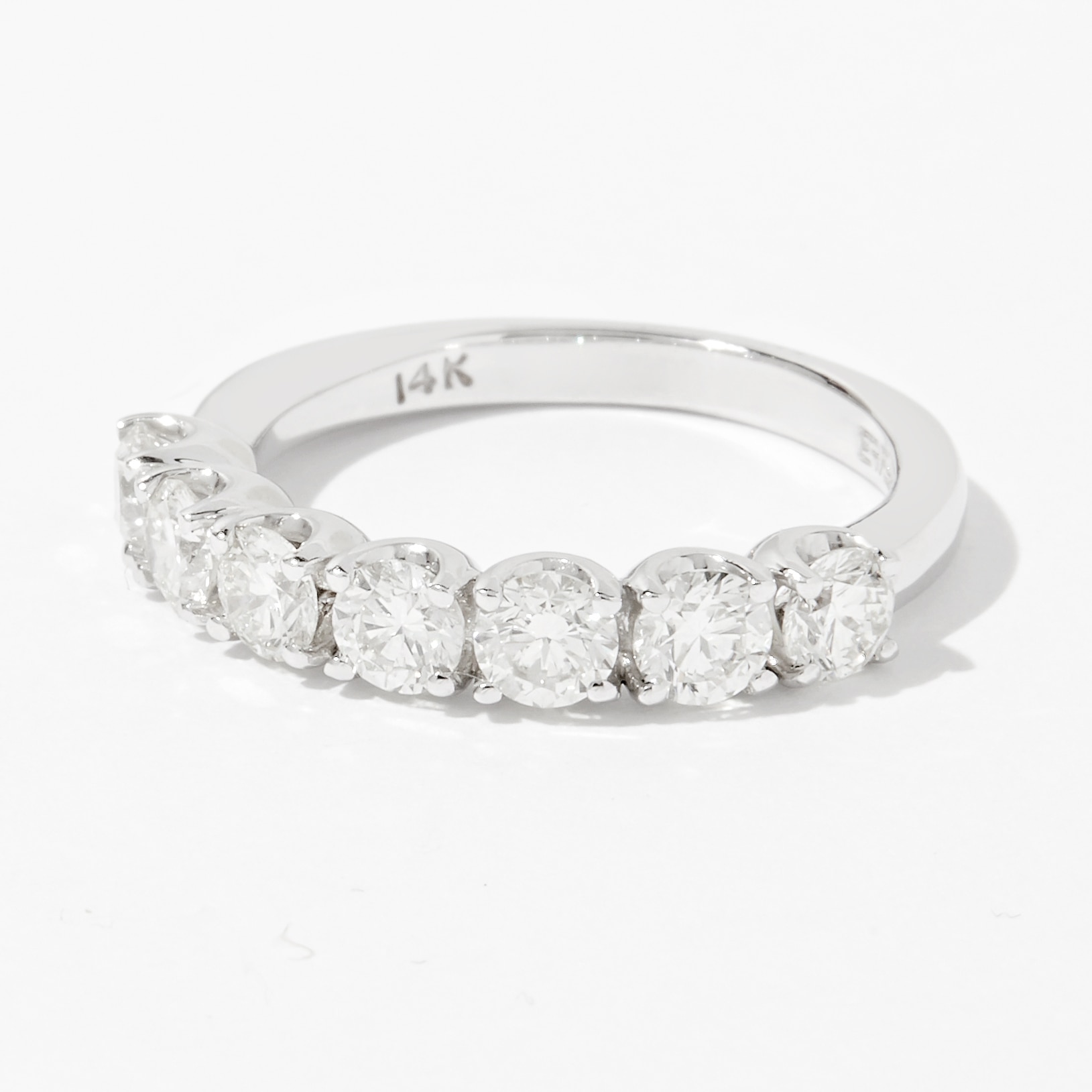 Jewellery Rings 14K White Gold Diamond Ring TSC Ca Online   726589 