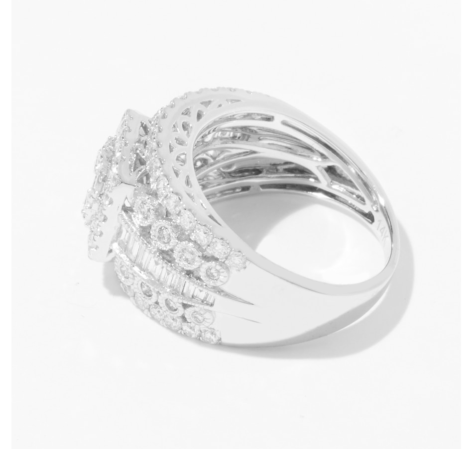 Jewellery Rings 14K White Gold Diamond Ring Online Shopping for Canadians