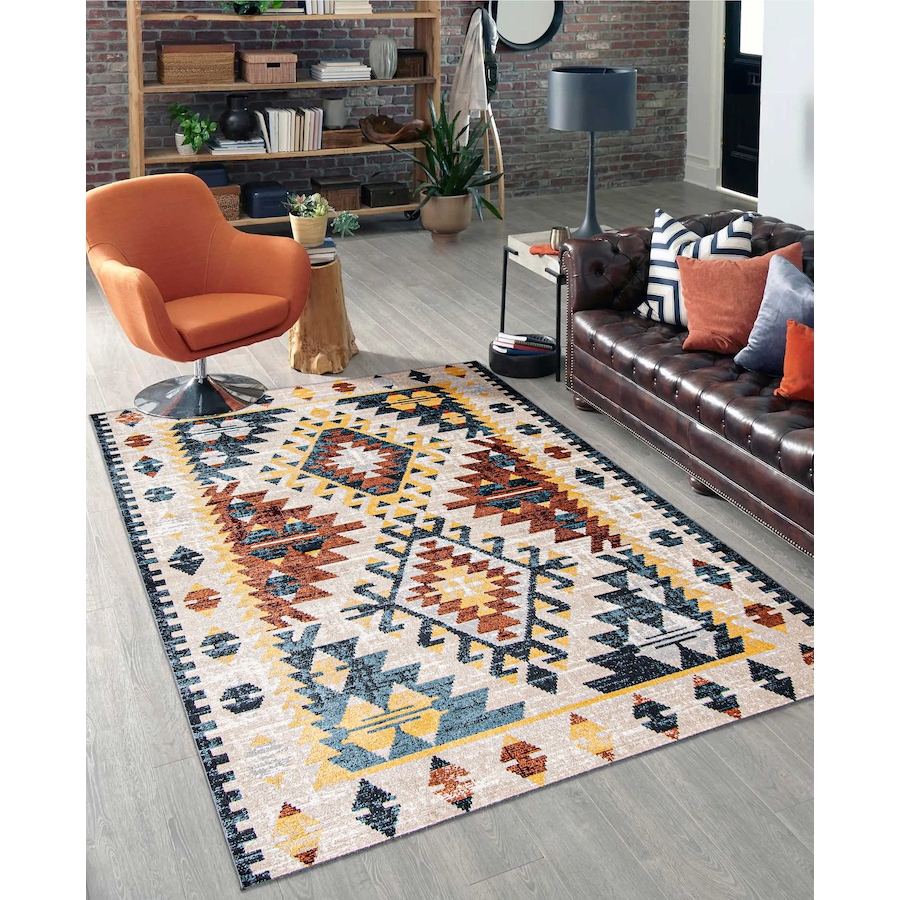 Image 727009_ALTMORE7.jpg, Product 727-009 / Price $81.00 - $420.00, ECARPET Aqua Mosaic Rug from ECarpet on TSC.ca's Home & Garden department