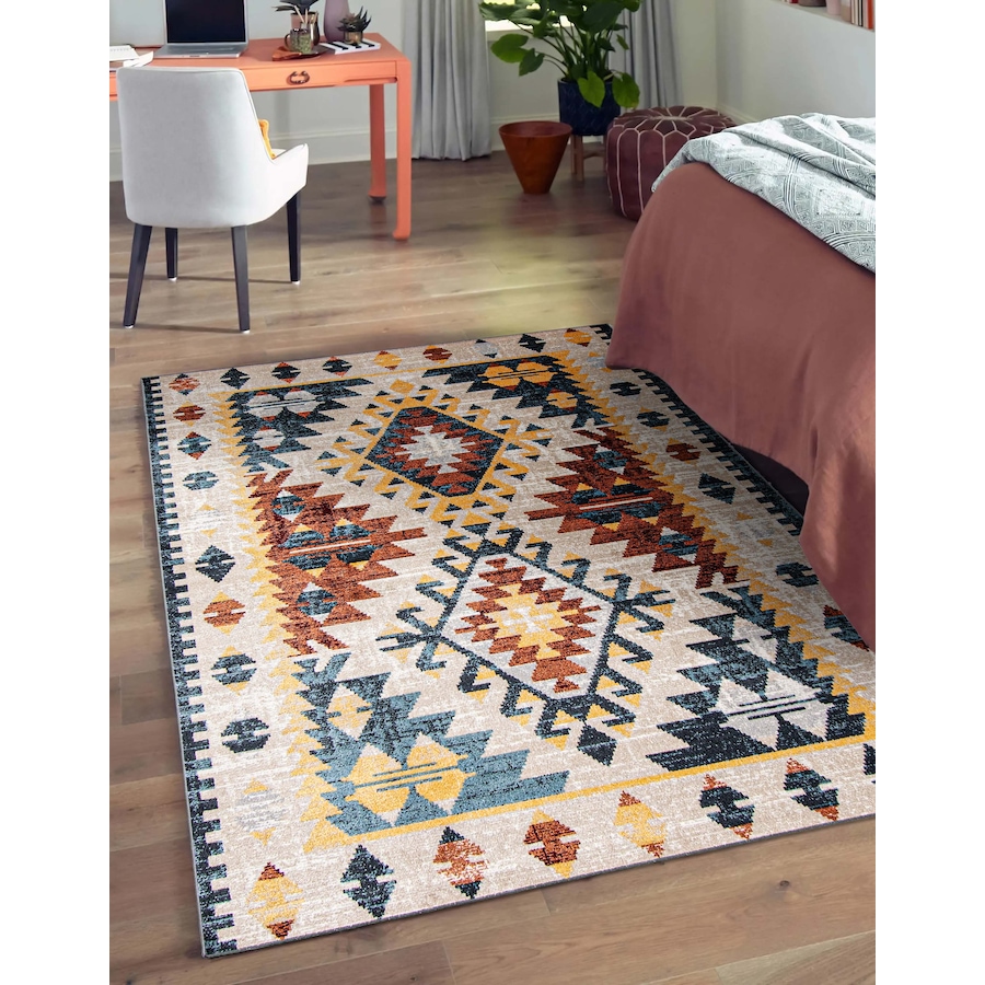 Image 727009_ALTMORE8.jpg, Product 727-009 / Price $81.00 - $420.00, ECARPET Aqua Mosaic Rug from ECarpet on TSC.ca's Home & Garden department