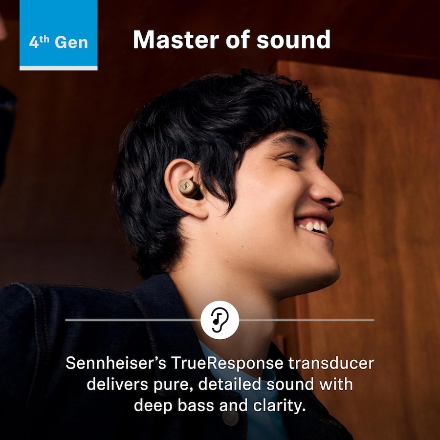 Image 727029_ALTMORE1.jpg, Product 727-029 / Price $429.95, Sennheiser Momentum 4 True Wireless Earbuds from Sennheiser on TSC.ca's Electronics department