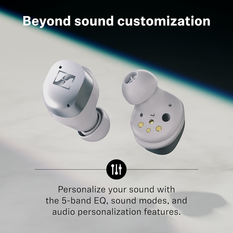 Image 727029_ALTMORE4.jpg, Product 727-029 / Price $429.95, Sennheiser Momentum 4 True Wireless Earbuds from Sennheiser on TSC.ca's Electronics department