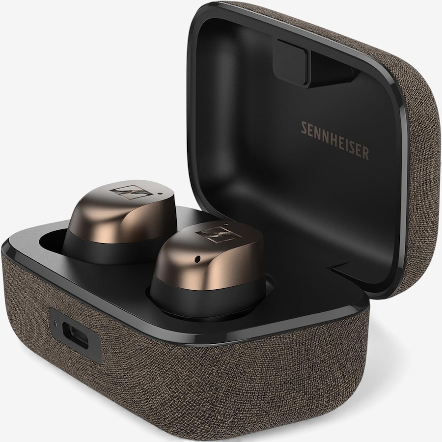 Image 727029_BKCP.jpg, Product 727-029 / Price $429.95, Sennheiser Momentum 4 True Wireless Earbuds from Sennheiser on TSC.ca's Electronics department