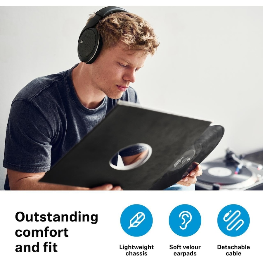 Image 727034_ALTMORE5.jpg, Product 727-034 / Price $329.95, Sennheiser HD 550 Open-Back Audiophile Headphones from Sennheiser on TSC.ca's Electronics department