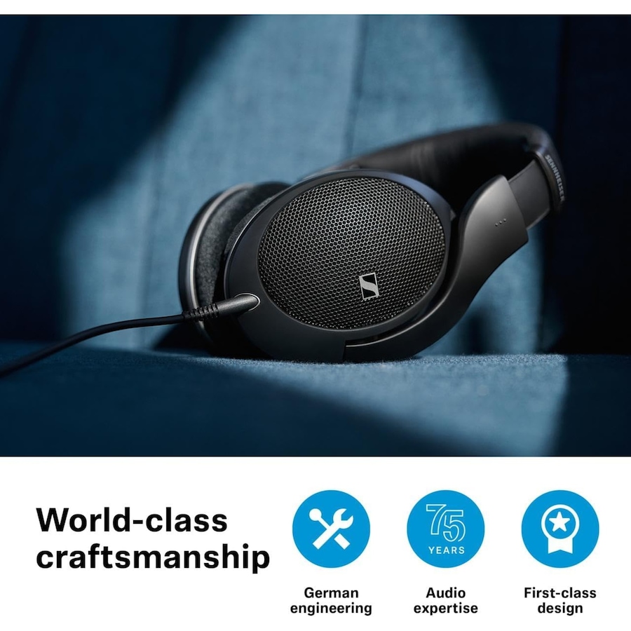 Image 727034_ALTMORE6.jpg, Product 727-034 / Price $329.95, Sennheiser HD 550 Open-Back Audiophile Headphones from Sennheiser on TSC.ca's Electronics department