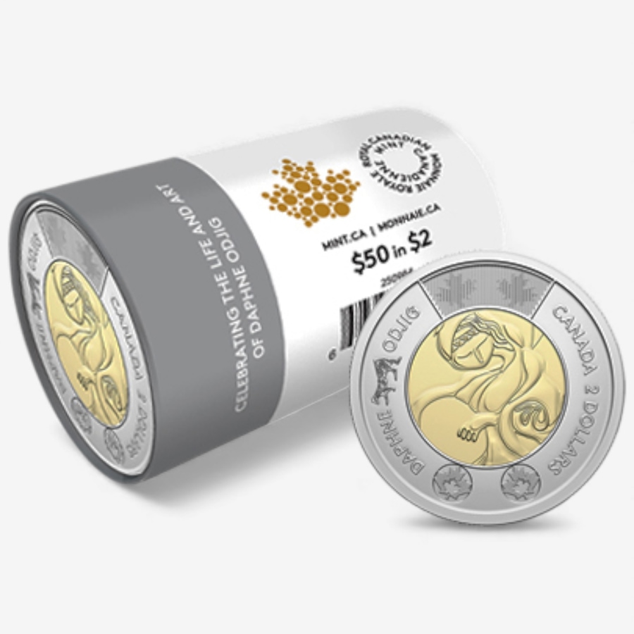 Image 727045_ALTMORE12.jpg, Product 727-045 / Price $699.95, Complete 2025 Special Wrap Coin Collection Including all First-Strikes, Half-Dollars and Commemoratives (total 12 mint rolls, 355 coins) from Royal Canadian Mint (RCM) on TSC.ca's Coins department