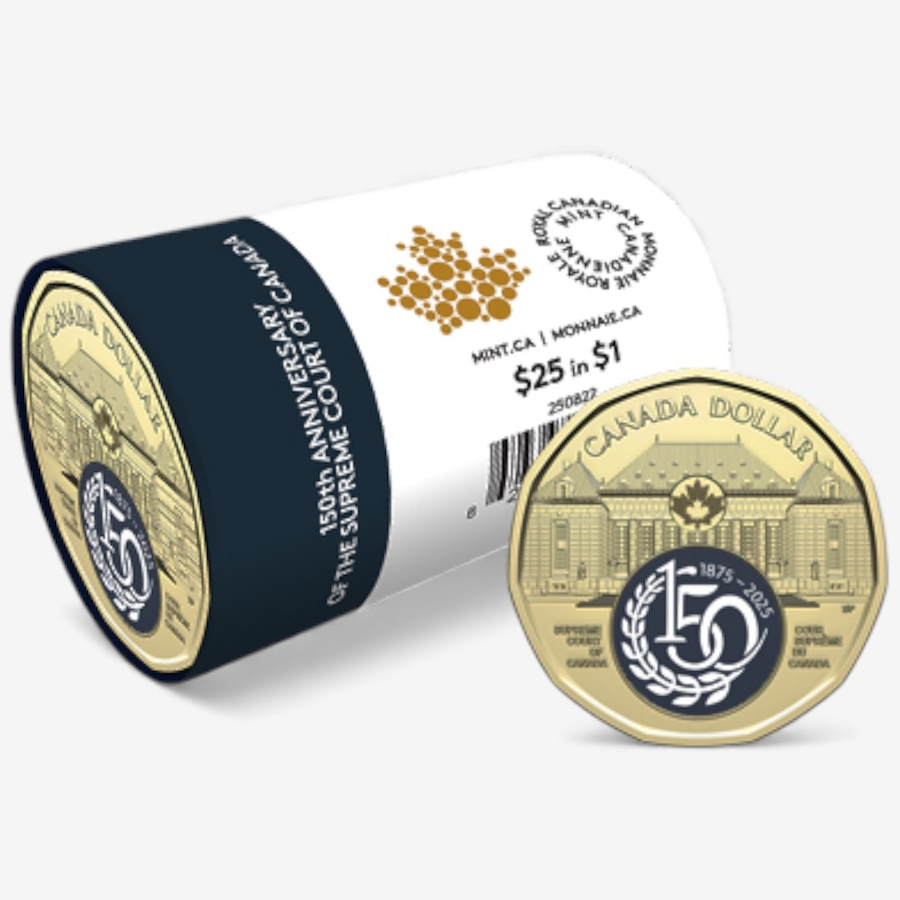 Image 727045_ALTMORE7.jpg, Product 727-045 / Price $699.95, Complete 2025 Special Wrap Coin Collection Including all First-Strikes, Half-Dollars and Commemoratives (total 12 mint rolls, 355 coins) from Royal Canadian Mint (RCM) on TSC.ca's Coins department