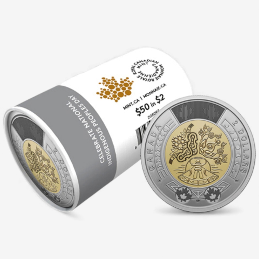 Image 727047_ALTMORE13.jpg, Product 727-047 / Price $999.95, Complete 2023 Special Wrap Coin Collection Including all First-Strikes, Half-Dollars and Commemoratives Queen Elizabeth and King Charles Issues (total 18 mint rolls, 560 coins) from Royal Canadian Mint (RCM) on TSC.ca's Coins department