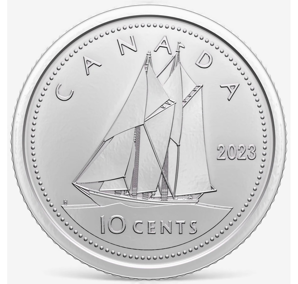 Image 727047_ALTMORE4.jpg, Product 727-047 / Price $999.95, Complete 2023 Special Wrap Coin Collection Including all First-Strikes, Half-Dollars and Commemoratives Queen Elizabeth and King Charles Issues (total 18 mint rolls, 560 coins) from Royal Canadian Mint (RCM) on TSC.ca's Coins department