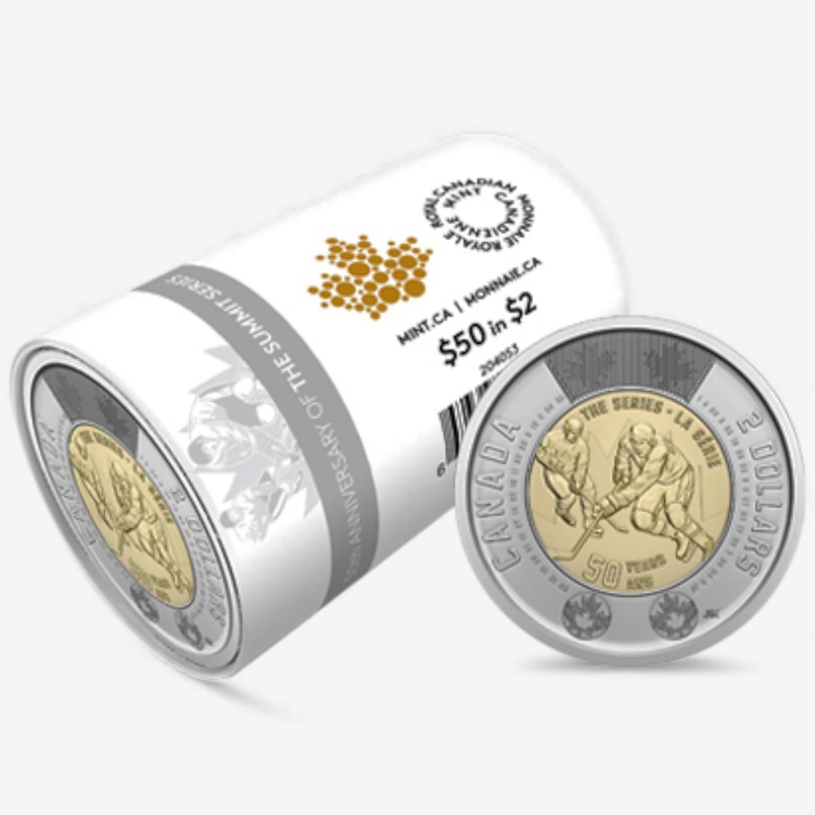 Image 727048_ALTMORE12.jpg, Product 727-048 / Price $649.95, Complete 2022 Special Wrap Coin Collection Including all First-Strikes, Half-Dollars and Commemoratives (total 11 mint rolls, 330 coins) from Royal Canadian Mint (RCM) on TSC.ca's Coins department