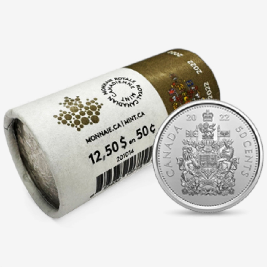 Image 727048_ALTMORE6.jpg, Product 727-048 / Price $649.95, Complete 2022 Special Wrap Coin Collection Including all First-Strikes, Half-Dollars and Commemoratives (total 11 mint rolls, 330 coins) from Royal Canadian Mint (RCM) on TSC.ca's Coins department