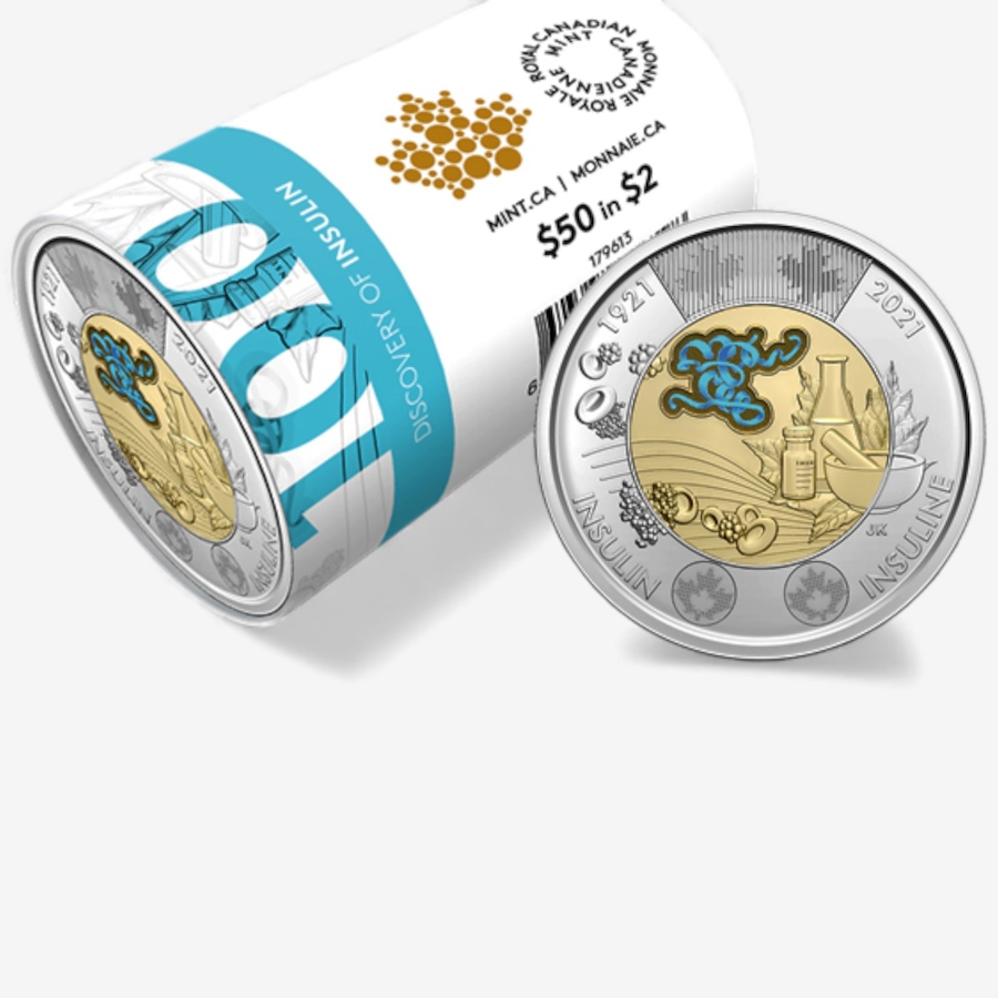 Image 727049_ALTMORE10.jpg, Product 727-049 / Price $649.95, Complete 2021 Special Wrap Coin Collection Including all First-Strikes, Half-Dollars and Commemoratives (total 14 mint rolls, 480 coins) from Royal Canadian Mint (RCM) on TSC.ca's Coins department