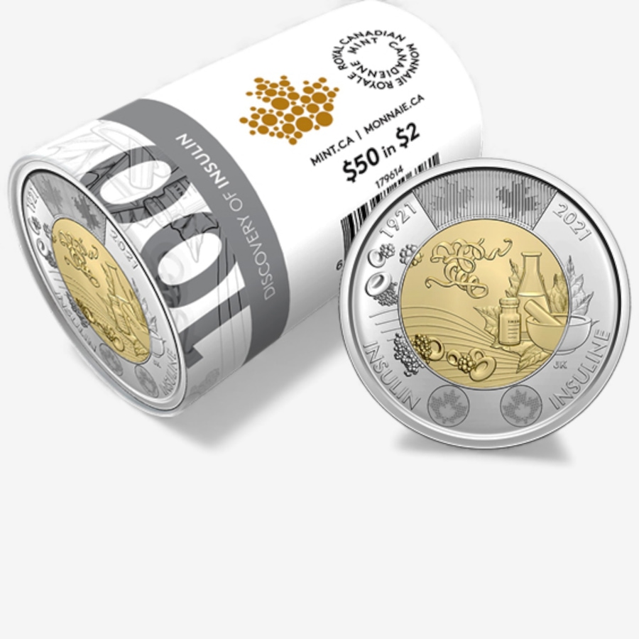 Image 727049_ALTMORE11.jpg, Product 727-049 / Price $649.95, Complete 2021 Special Wrap Coin Collection Including all First-Strikes, Half-Dollars and Commemoratives (total 14 mint rolls, 480 coins) from Royal Canadian Mint (RCM) on TSC.ca's Coins department