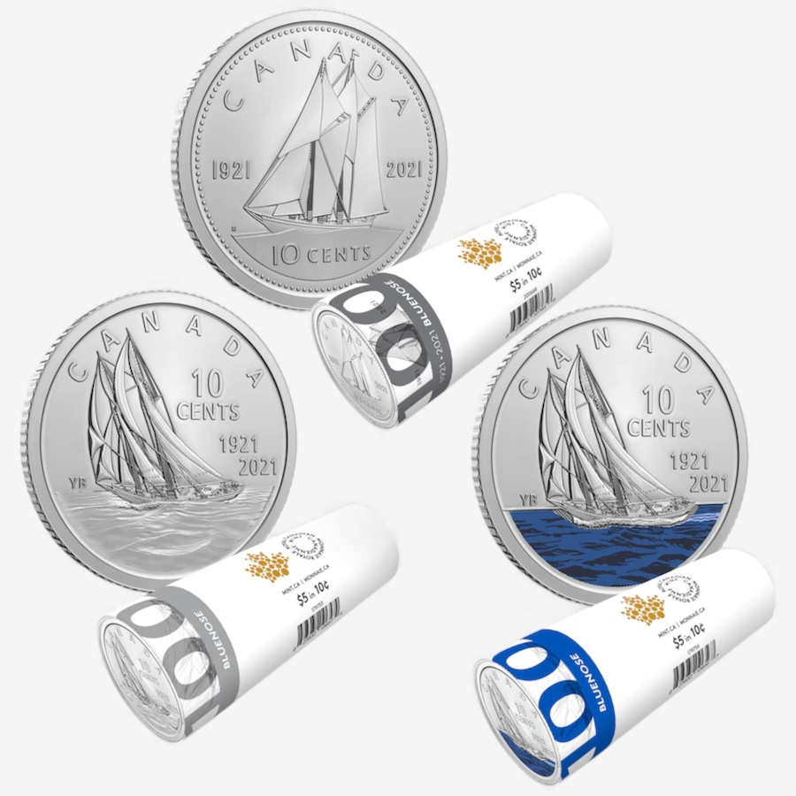 Image 727049_ALTMORE12.jpg, Product 727-049 / Price $649.95, Complete 2021 Special Wrap Coin Collection Including all First-Strikes, Half-Dollars and Commemoratives (total 14 mint rolls, 480 coins) from Royal Canadian Mint (RCM) on TSC.ca's Coins department