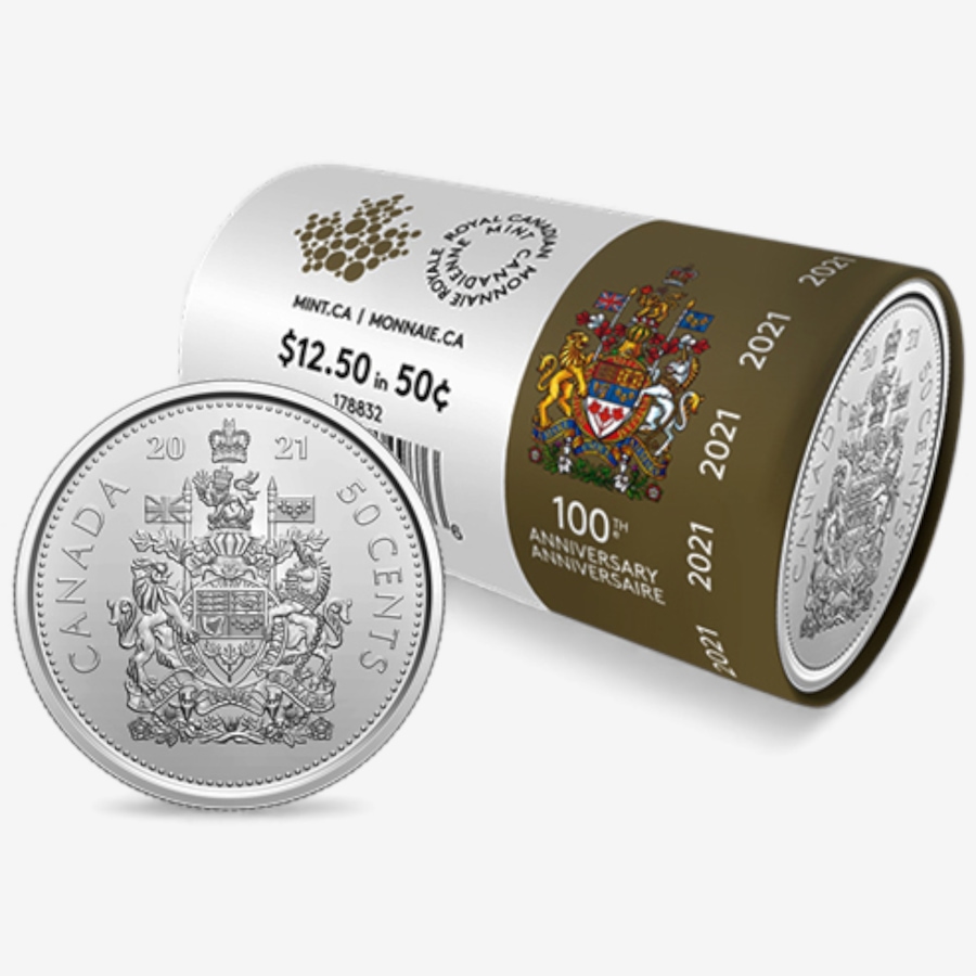 Image 727049_ALTMORE6.jpg, Product 727-049 / Price $649.95, Complete 2021 Special Wrap Coin Collection Including all First-Strikes, Half-Dollars and Commemoratives (total 14 mint rolls, 480 coins) from Royal Canadian Mint (RCM) on TSC.ca's Coins department