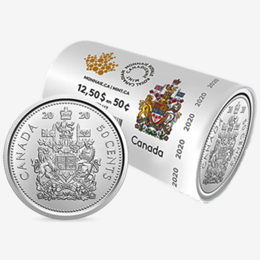 Image 727050_ALTMORE11.jpg, Product 727-050 / Price $649.95, Complete 2020 Special Wrap Coin Collection Including all First-Strikes, Half-Dollars and Commemoratives (total 11 mint rolls, 330 coins) from Royal Canadian Mint (RCM) on TSC.ca's Coins department