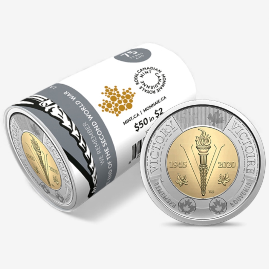 Image 727050_ALTMORE7.jpg, Product 727-050 / Price $649.95, Complete 2020 Special Wrap Coin Collection Including all First-Strikes, Half-Dollars and Commemoratives (total 11 mint rolls, 330 coins) from Royal Canadian Mint (RCM) on TSC.ca's Coins department